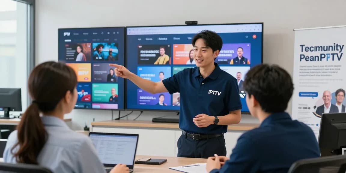 Reliable UK IPTV Panel service from a trusted local provider in a professional setting.