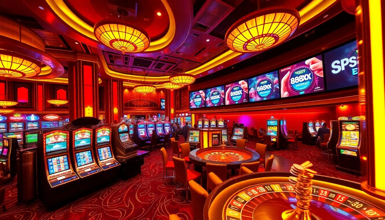 Experience dynamic gaming action at 88xx01 with colorful tables and thrilling slots.