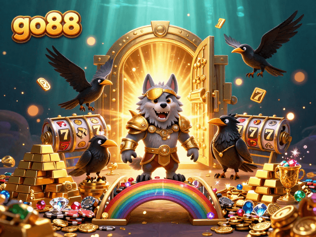 Experience go88: A dynamic Norse-themed casino adventure with Odin and impressive treasures.