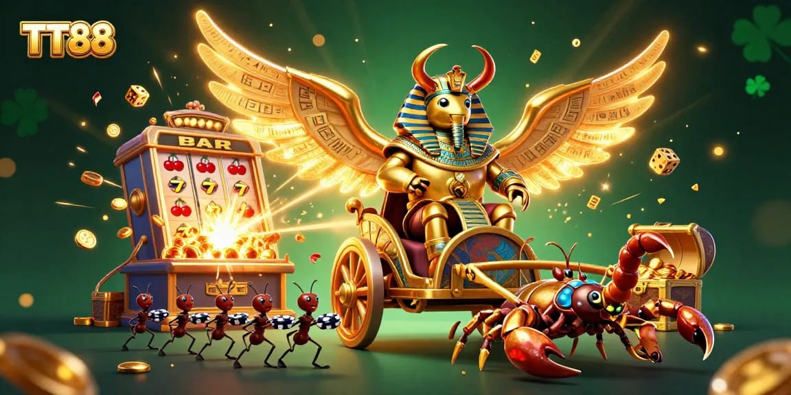 Experience thrilling jackpots at TT88 with mesmerizing casino magic and vibrant gaming elements.