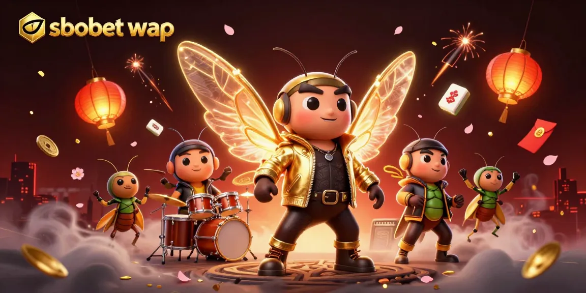 Bet on sbobet wap with a vibrant 3D casino scene showcasing excitement and energy.