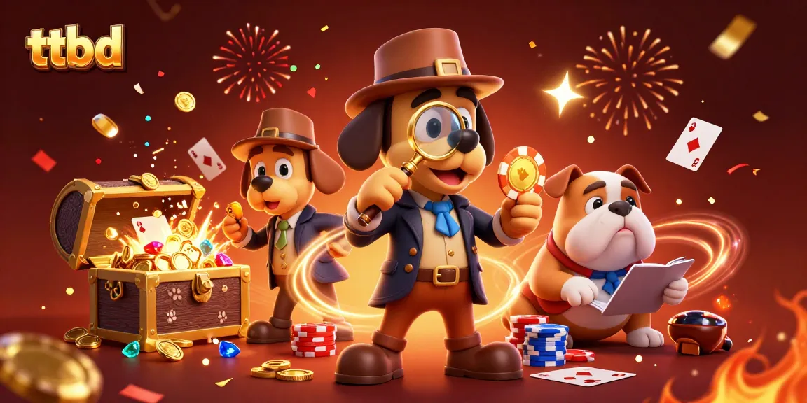Experience dynamic gameplay with ttbd, featuring cartoon characters immersed in a vibrant gambling scene.