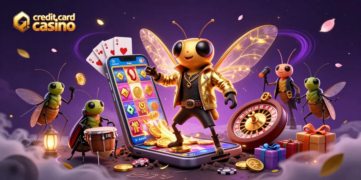 Engage in the excitement of credit card casino with vibrant characters and gaming elements in action.