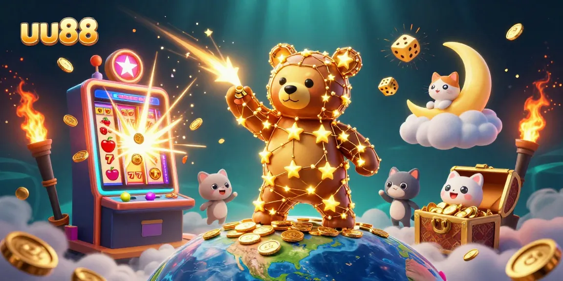 Experience epic wins at uu88 with vibrant slot machines and captivating casino elements.
