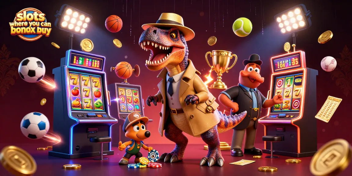 Experience the excitement of slots where you can bonus buy with thrilling characters and dynamic elements around them.