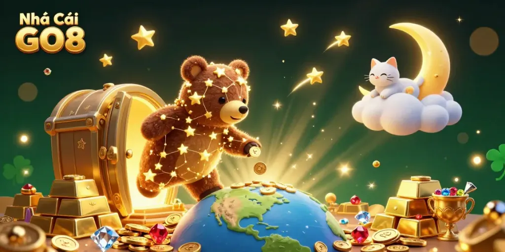 Engage with the vibrant world of Nhà Cái GO8 showcasing exciting games and treasures.
