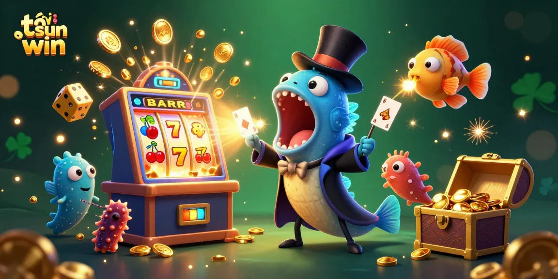 Engage in thrilling play with tải sun win featuring captivating casino scenes and vibrant 3D elements.