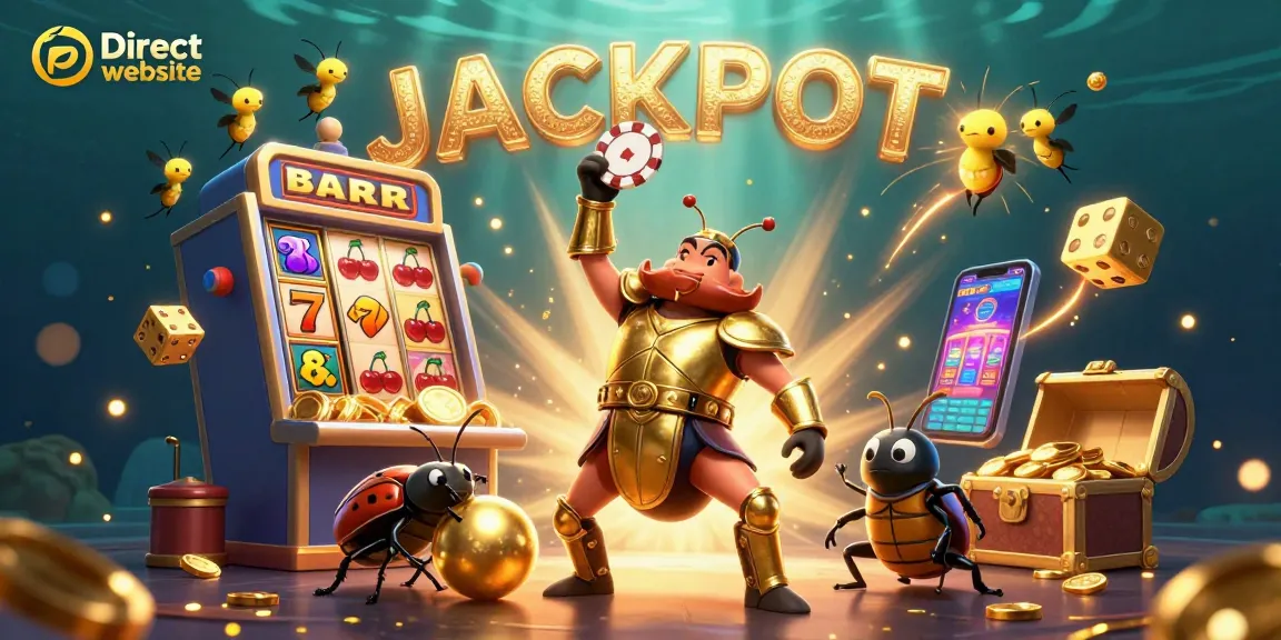 Experience jackpots with the 'Direct website' slot games bringing thrilling victories.