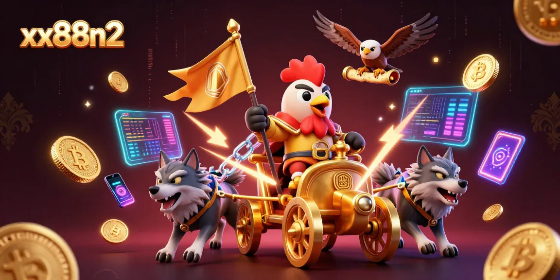 Gamble with confidence at xx88n2 as the rooster warlord leads with golden rewards and crypto treasures.