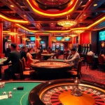 Experience the thrill of gambling with excitement at https://ku88it.com/ in a luxurious casino scene.