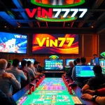 Exciting gaming atmosphere on vin777.gb.net with diverse players engaging in various online casino games.