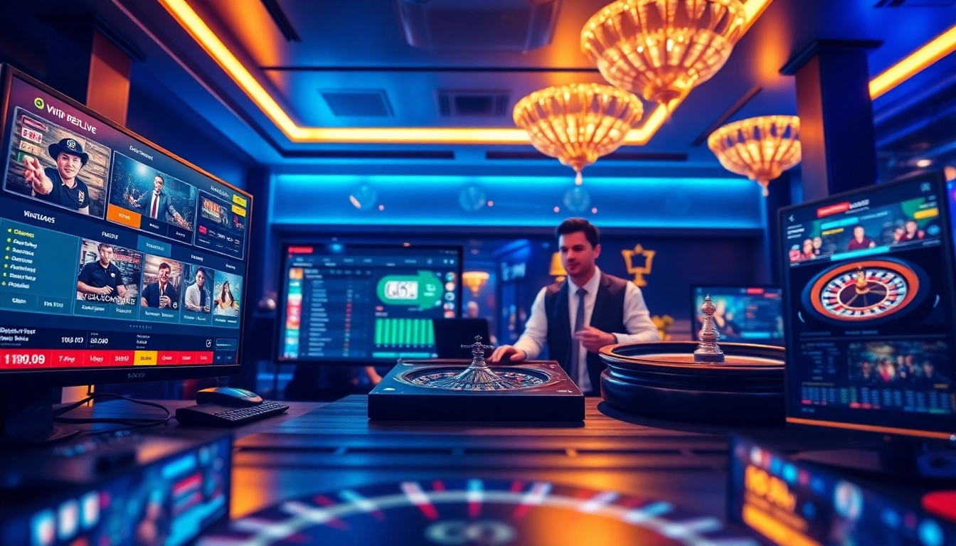 Experience live betting at okvipwin.live with engaging casino games and secure payment options in a vibrant setting.