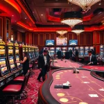Engage with the electrifying L567 slot machines and vibrant casino tables in a luxurious setting.