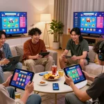 Exciting online gaming experience with players using the S666 app in a lively 2026 atmosphere.