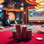Experience the thrill of rr88 đăng nhập as players engage at a luxurious poker table bustling with excitement.