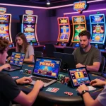 Onbet Casino players enjoying exciting games online with vibrant graphics and engaging promotions.