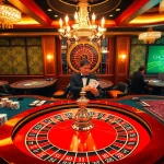 Experience the thrill of chotruyen as players engage at a vibrant casino table.