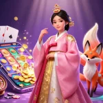 Experience the excitement of FB88 with vibrant slot games and dynamic casino elements in a colorful 3D illustration.