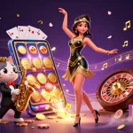 Play exciting casino games at GO8 with vibrant visuals and engaging characters.