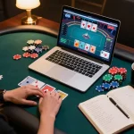 Engaging gameplay at XX88 with online poker app showcasing strategy and vibrant chips