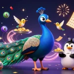 Experience exciting action at mm88l with vibrant lottery games and colorful characters celebrating wins.