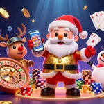 Spin the reels of luck with trang chủ MM88 featuring festive casino fun with Santa and his playful friends.