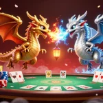 Experience the thrilling gameplay of sunwin20r with 3D dragon artistry in a vibrant casino scene.