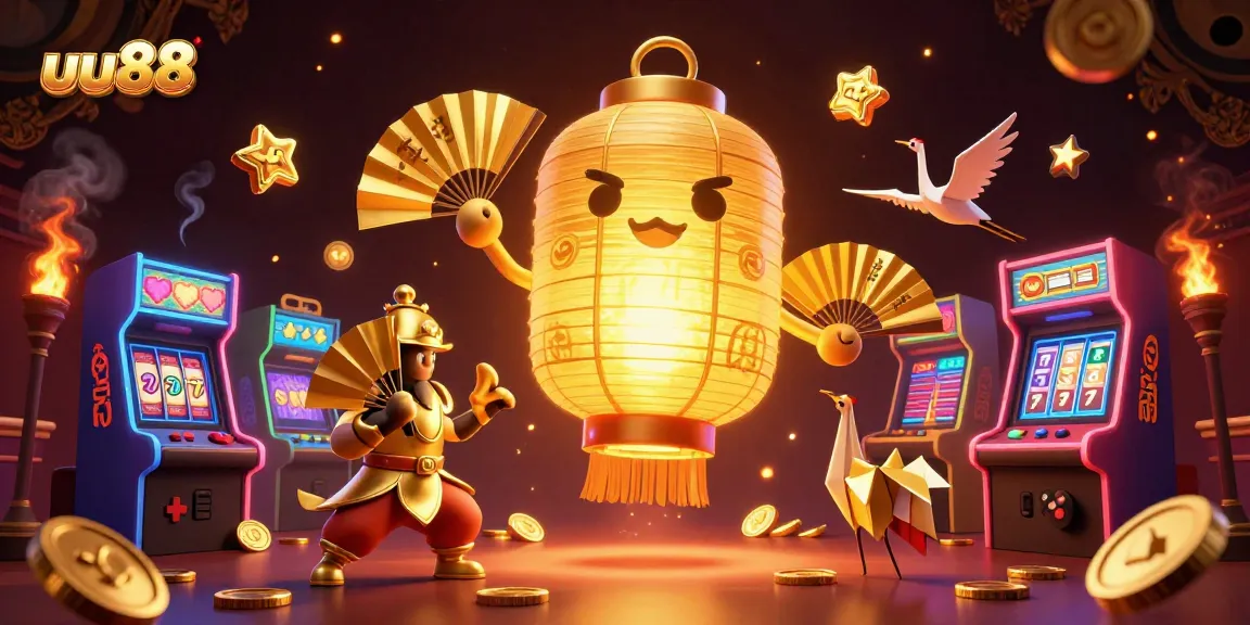 Win big at uu88 with this vibrant, dynamic 3D casino scene filled with luck and luxury.