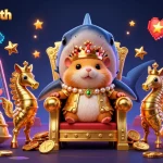 Play games at beautifulsouth with vibrant slots, golden hamster king, and royal seahorse guards.