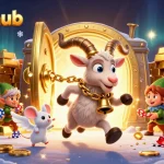 Engage in thrilling action at Hitclubhub's festive casino, where Krampus oversees mischievous elves and spirited gaming fun.