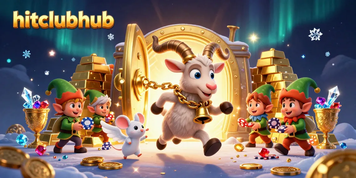 Engage in thrilling action at Hitclubhub's festive casino, where Krampus oversees mischievous elves and spirited gaming fun.